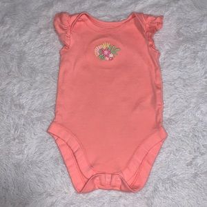 bundles floral bodysuit 3-6 months